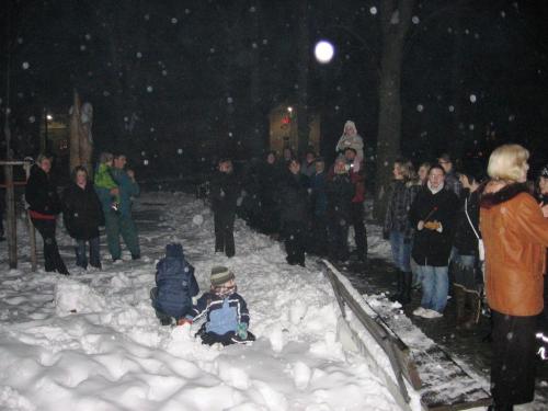 Rozsvícení vánočního stromečku v Moravěvsi